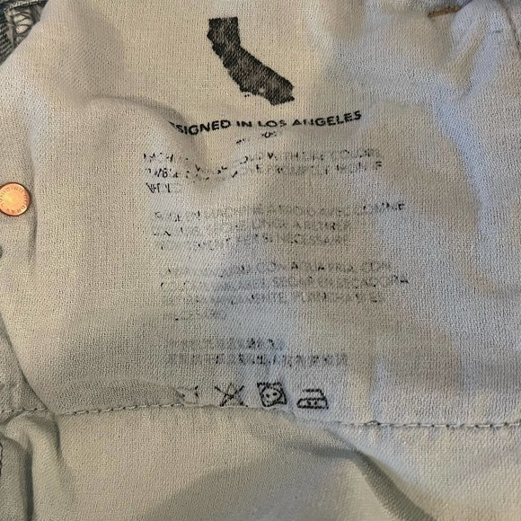 ADRIANO GOLDSCHMIED ALEXXIS HIGH RISE WEDGIE SHORTS NWT WOMEN'S SIZE‎ 29 - Picture 15 of 16